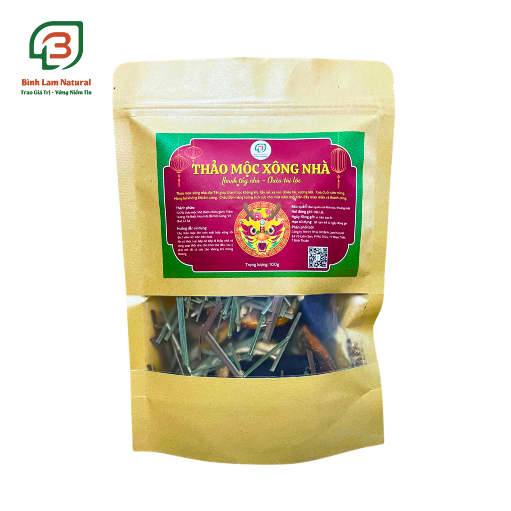 Thảo Mộc Xông Nhà Và Bếp Xông Thảo Mộc Gốm Chăm
