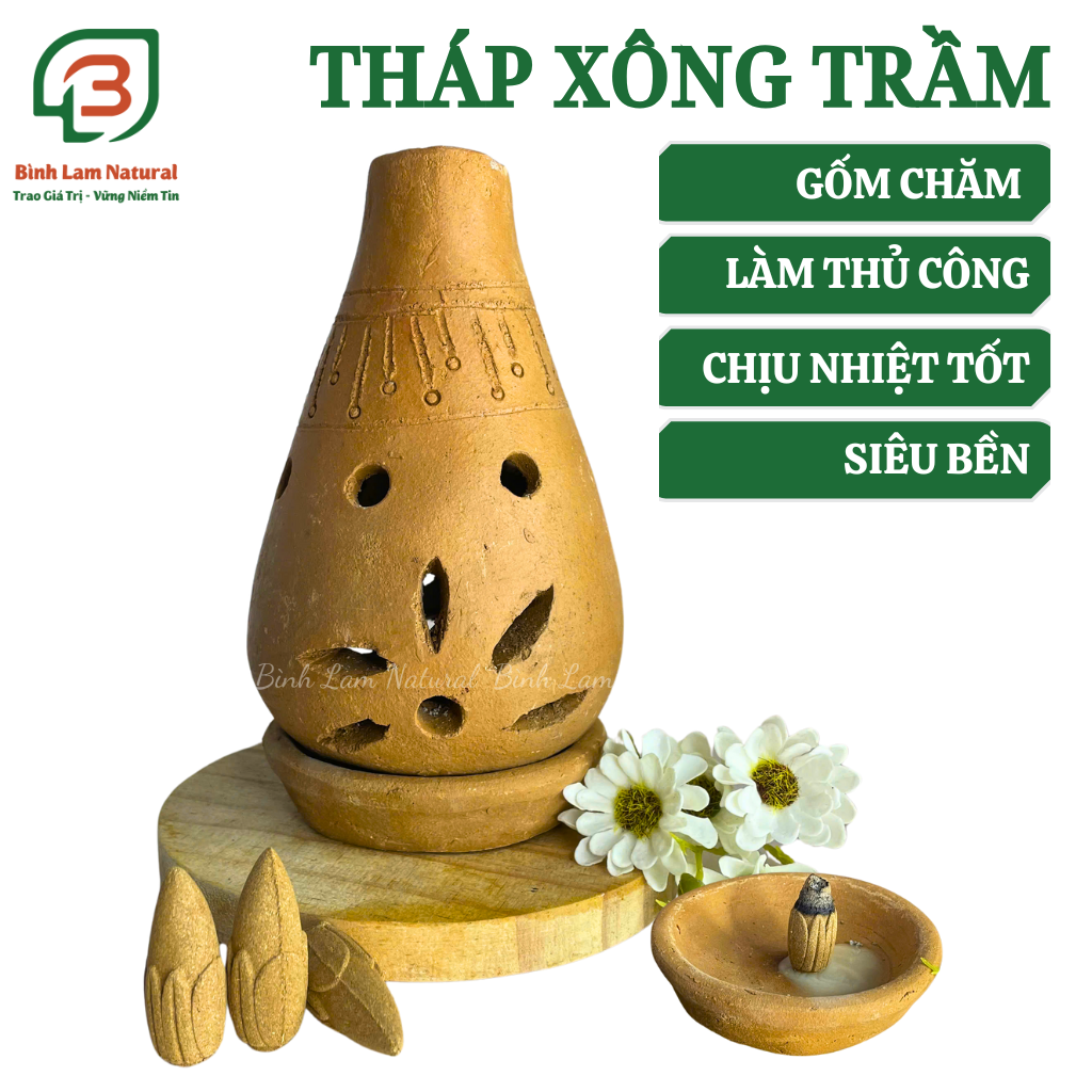 Thảo Mộc Xông Nhà - Bếp Xông Thảo Mộc Gốm Chăm