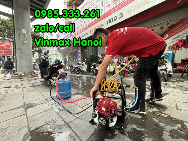 Máy phun thuốc gắn rulo cuốn dây động cơ 4 thì Turbo TB35