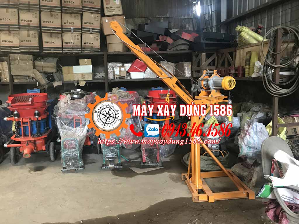 hàng sẵn cẩu quay 360 độ, giao hàng toàn quốc