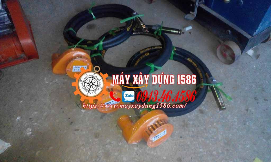Sắn kho Đầm dùi bê tông, dây chày đầm dùi bê tông