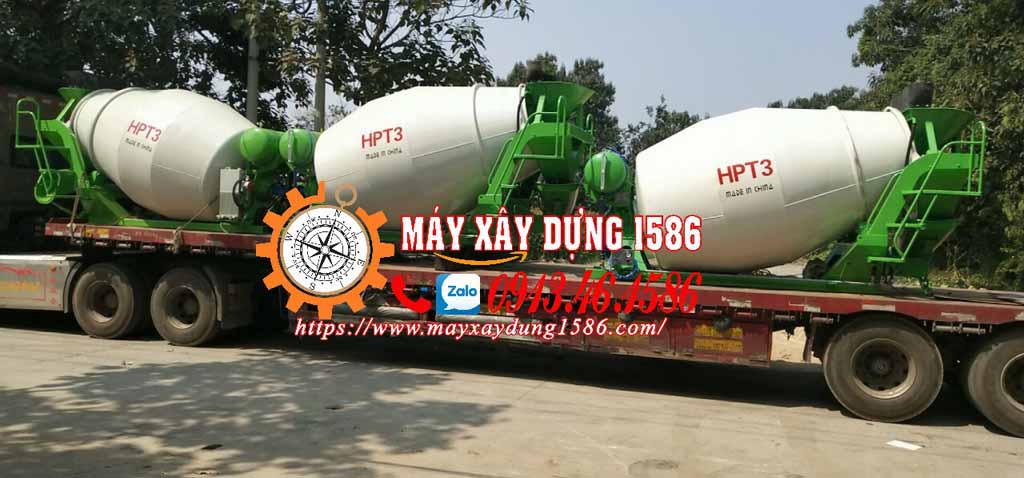 Bồn trộn bê tông mini giá rẻ, hàng sẵn kho giá rẻ