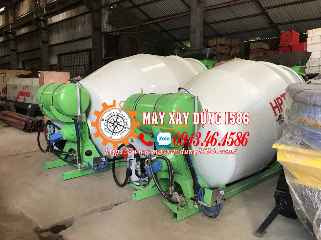 Bồn trộn bê tông mini giá rẻ, hàng sẵn kho giá rẻ