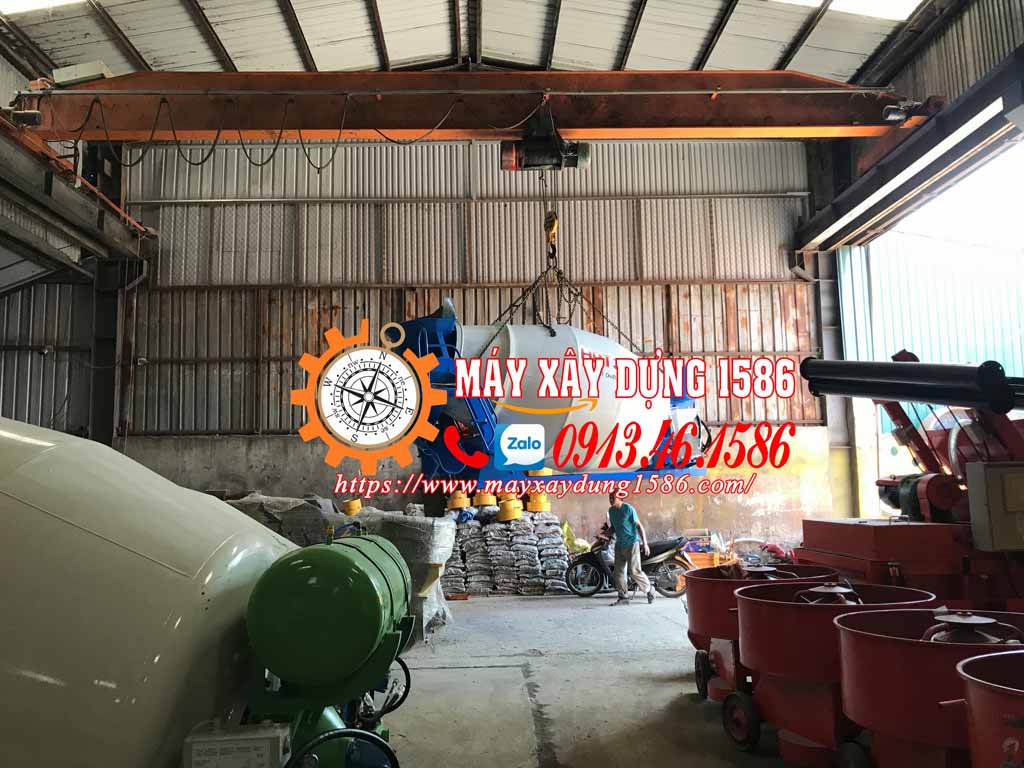 Bồn trộn bê tông mini giá rẻ, hàng sẵn kho giá rẻ