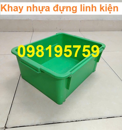 Thùng nhựa đặc A3, đựng phụ tùng, linh kiện