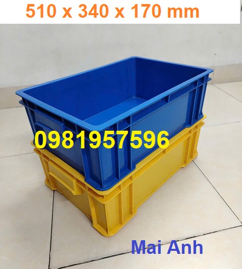 khay nhựa đặc B4, thùng nhựa đặc, khay nhựa công nghiệp