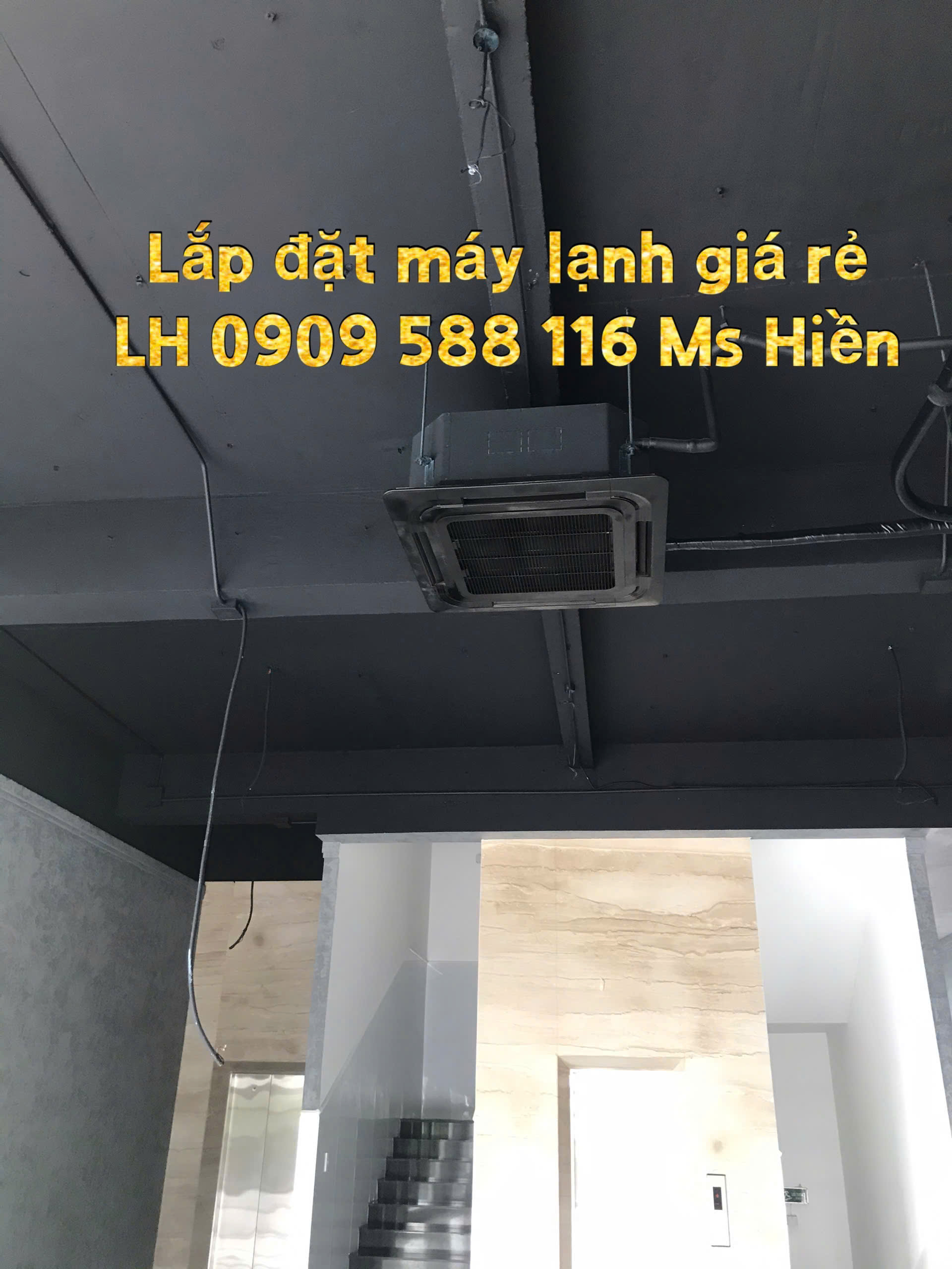 Lắp đặt máy lạnh âm trần Casper nhập khẩu Thái Lan