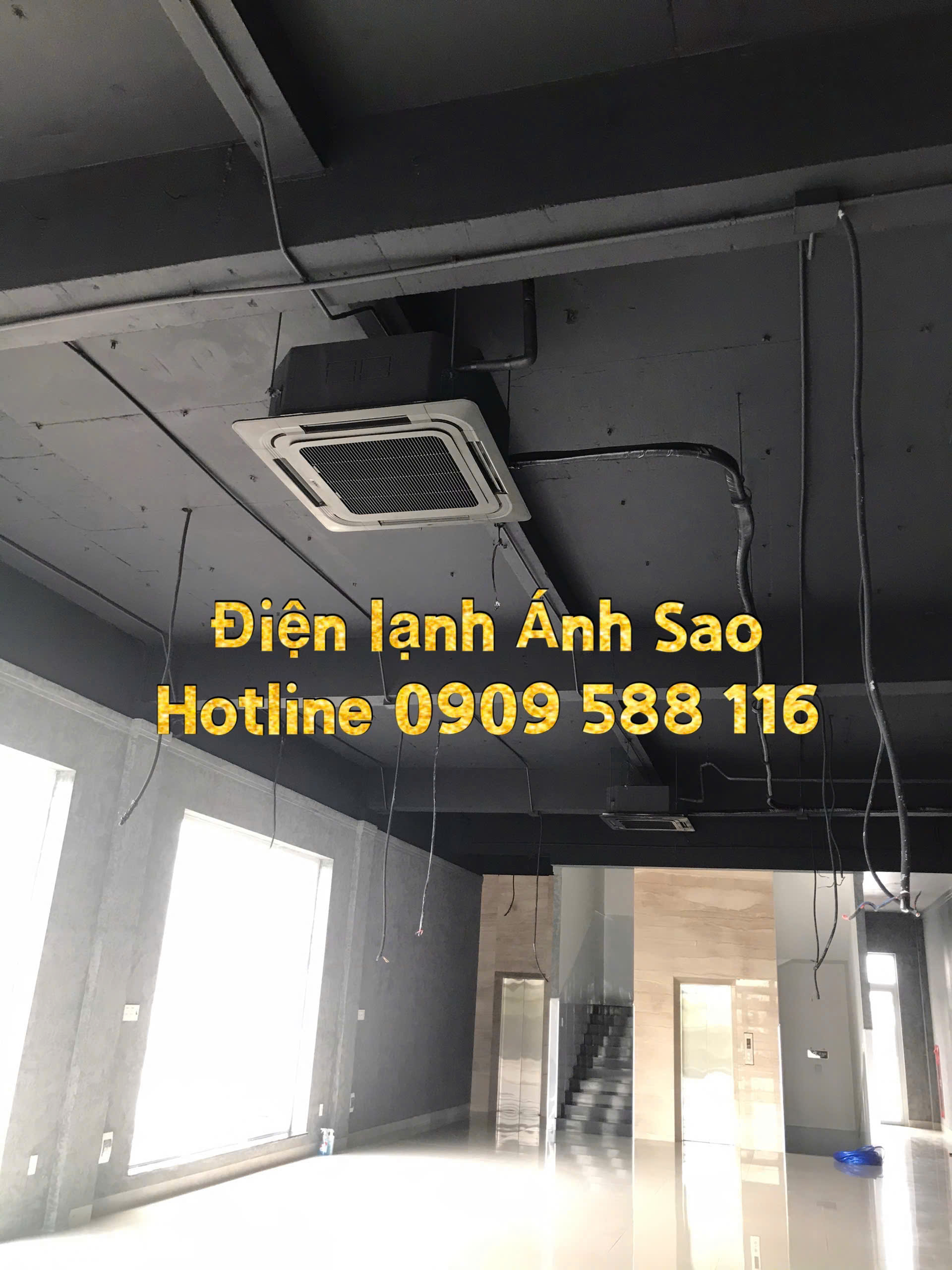 Lắp đặt máy lạnh âm trần Casper nhập khẩu Thái Lan