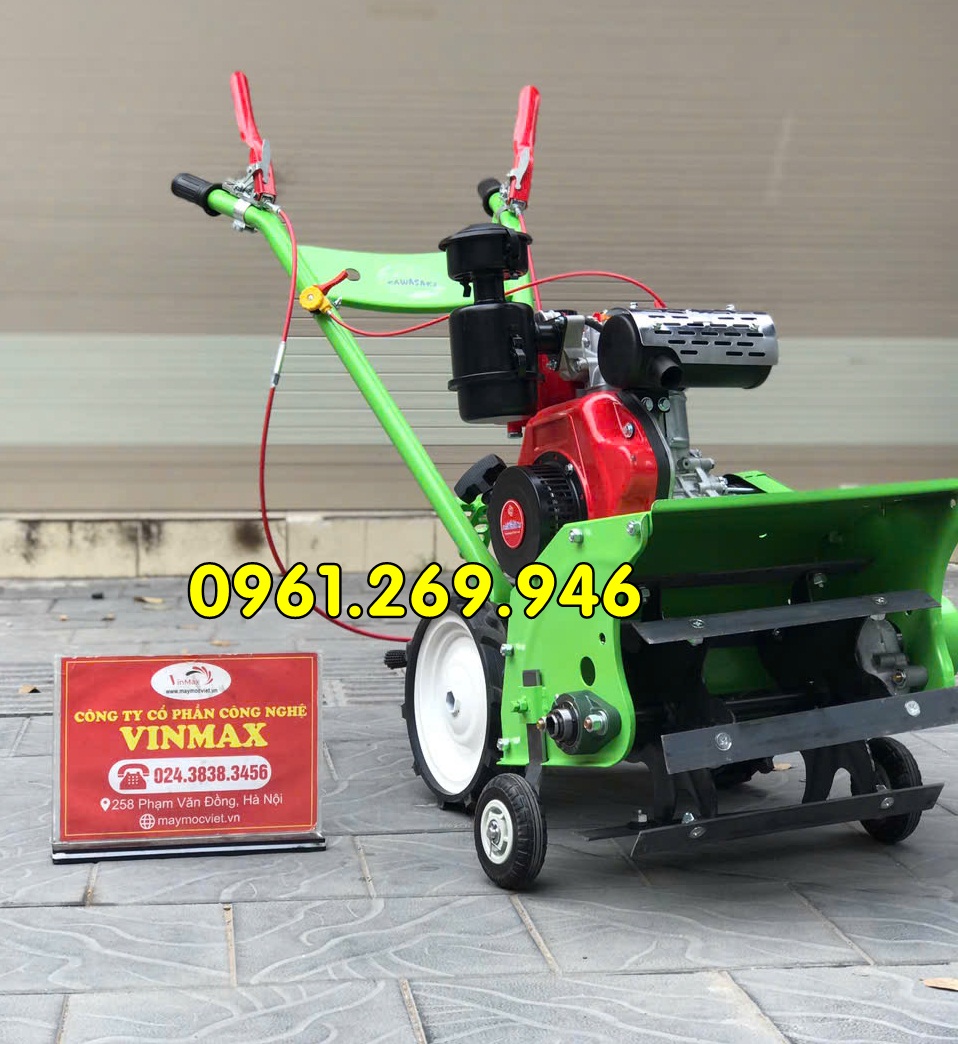 Máy cắt cỏ trục băm 5 chức năng Kawasaki KD173