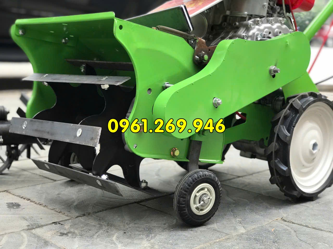 Máy cắt cỏ trục băm 5 chức năng Kawasaki KD173