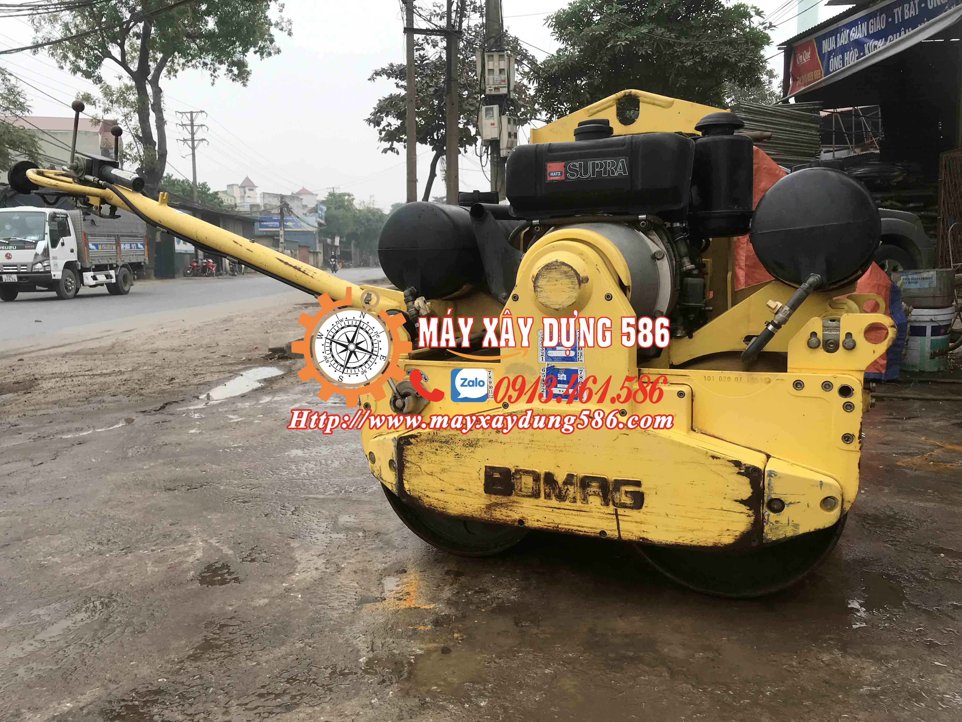 Xe lu rung mini dắt tay nhật bãi giá rẻ