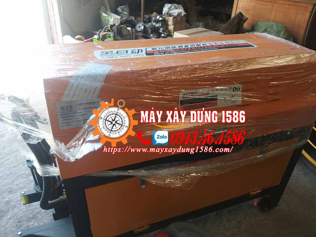 Máy duỗi cắt tự động GT4-12 giao hàng toàn quốc