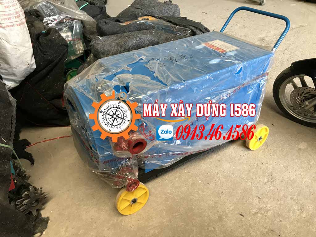 máy bơm vữa ép ống hjb-2, phụ kiện sẵn kho