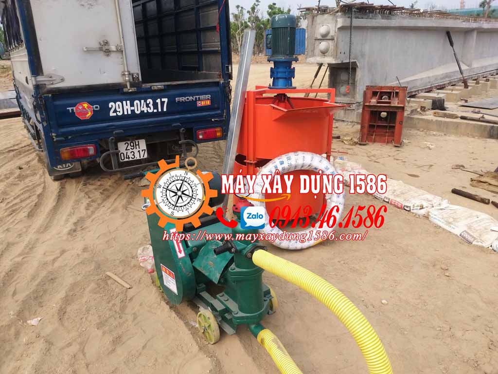 Máy bơm vữa sika zjb3 hàng sẵn kho giá tốt