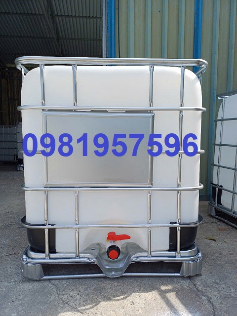 Bồn nhựa 1000 lít, thùng nhựa , tank nhựa ibc