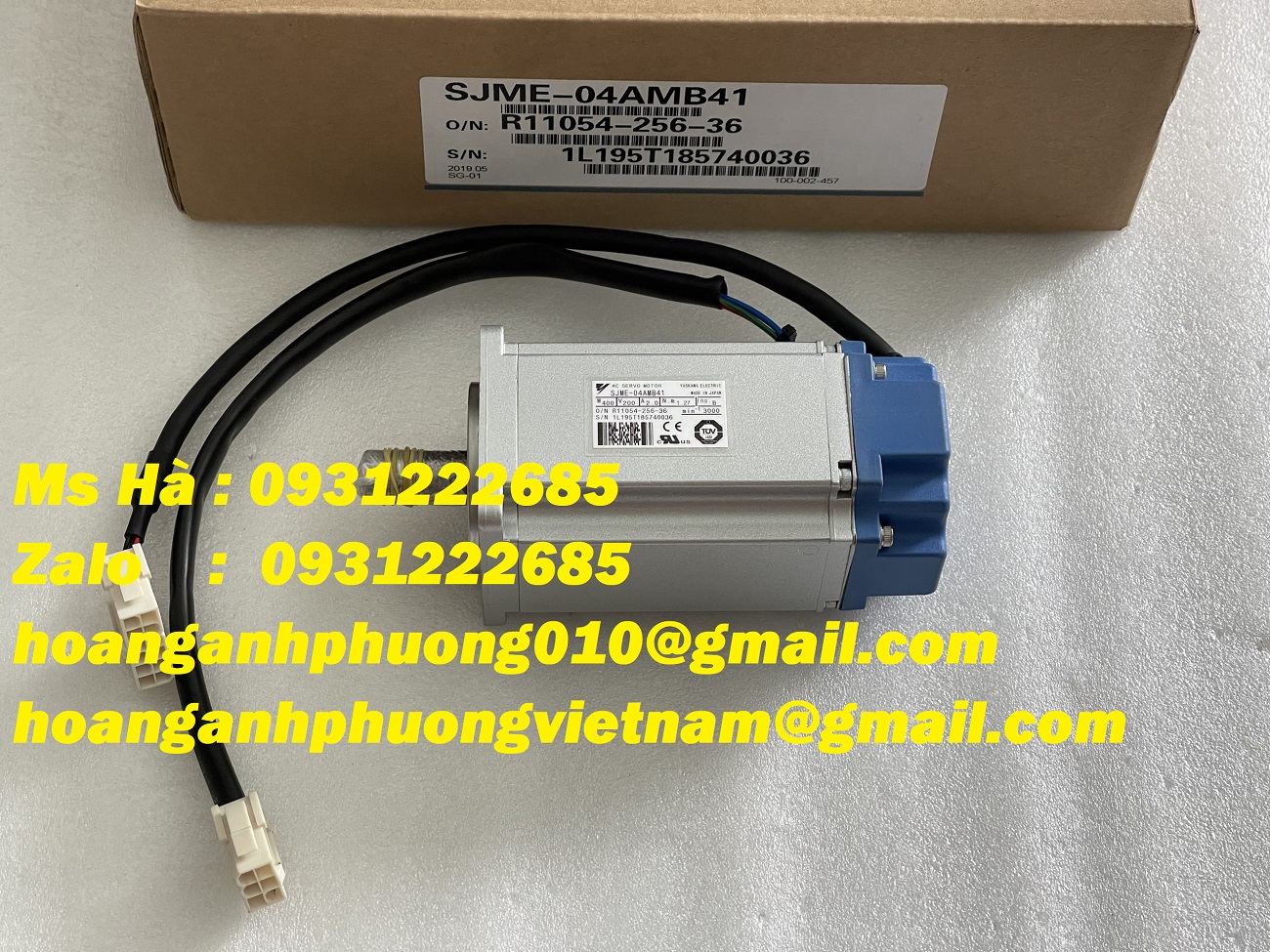 Servo dòng Yaskawa SJME-04AMB41 400W hàng nhập