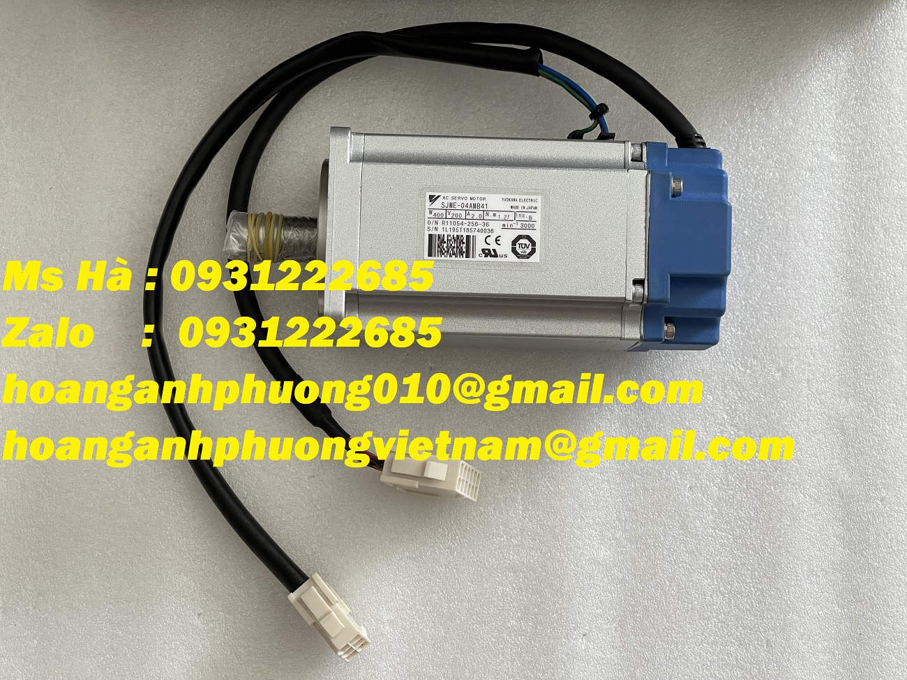 Servo dòng Yaskawa SJME-04AMB41 400W hàng nhập