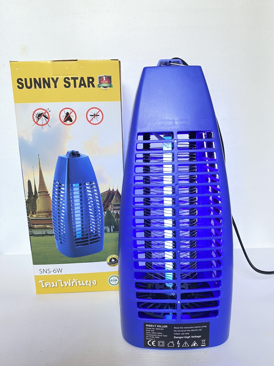 Đèn diệt côn trùng Thái Lan SUNNY STAR SNS-6W