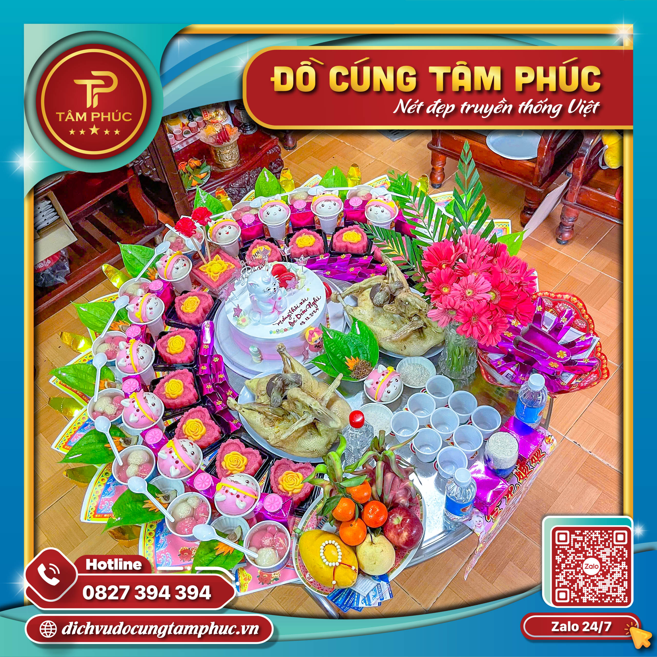 Mâm Cúng Căn, Lời Cầu Chúc Bình An Cho Bé