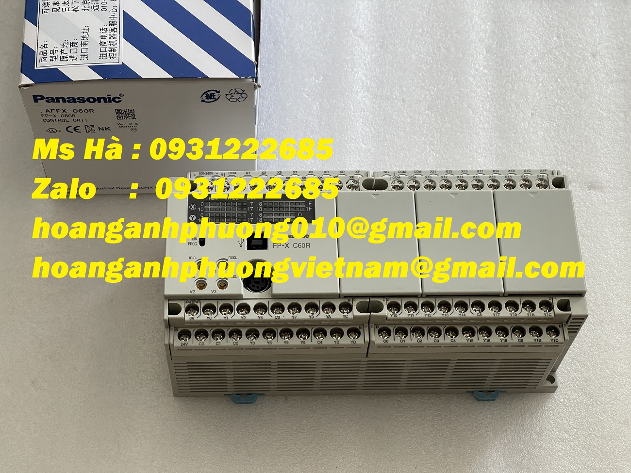 Dòng PLC FP-X panasonic AFPX-C60R giá hiện nay siêu tốt