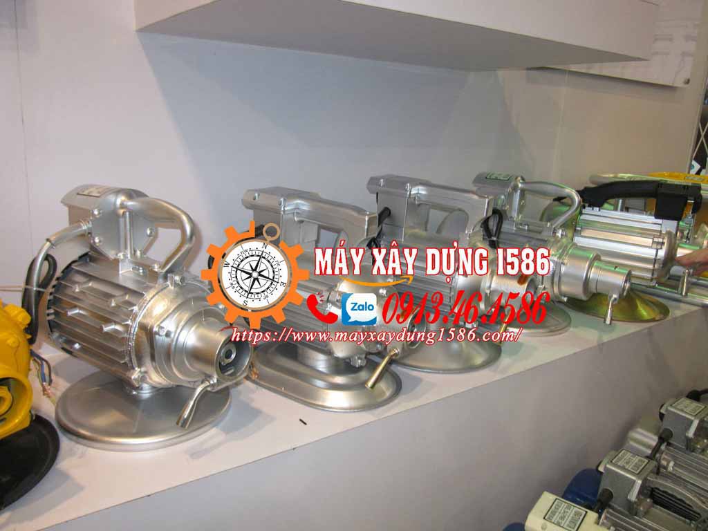 Đầm dùi bê tông, phụ kiện sẵn dây dùi