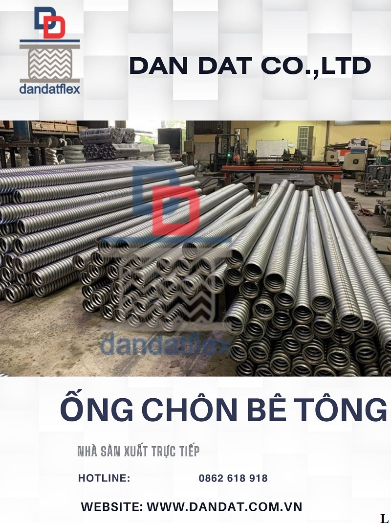 Cung cấp ống thép chôn bê tông ( ống bê tông chịu nhiệt ) cấp dự án