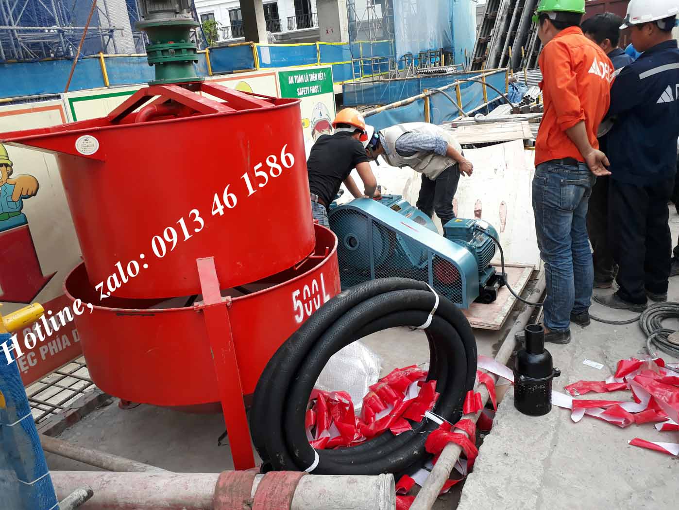 Thùng khuấy vữa jw180 jw500 hàng sẵn kho