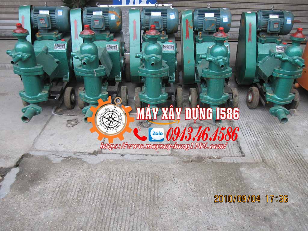 Máy bơm vữa sika 1 pittong zjb3 hàng sẵn