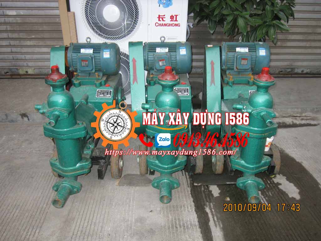 Máy bơm vữa sika 1 pittong zjb3 hàng sẵn