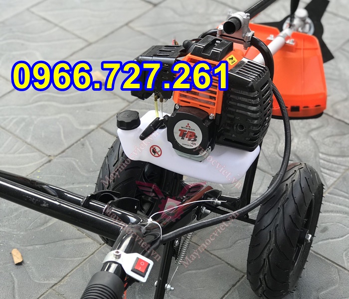 Máy cắt cỏ đẩy tay khung chữ Y Turbo giá rẻ