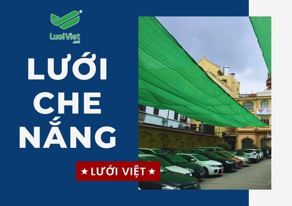 Lưới che nắng chuyên dụng sân vườn, ban công, nhà xe