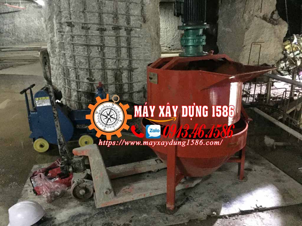 Thùng khuấy sika chuyên dụng 2 tầng cho máy bơm vữa