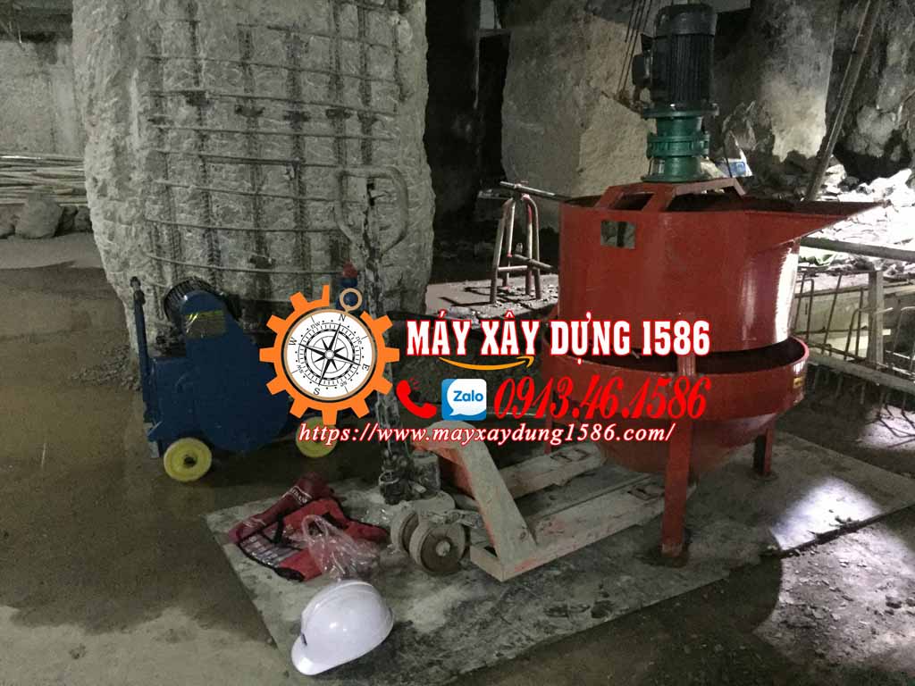 Thùng khuấy sika chuyên dụng 2 tầng cho máy bơm vữa