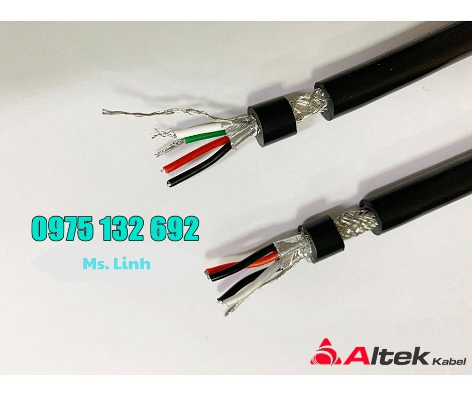 Cáp tín hiệu vặn xoắn RS 485 2 Pair Altek Kabel