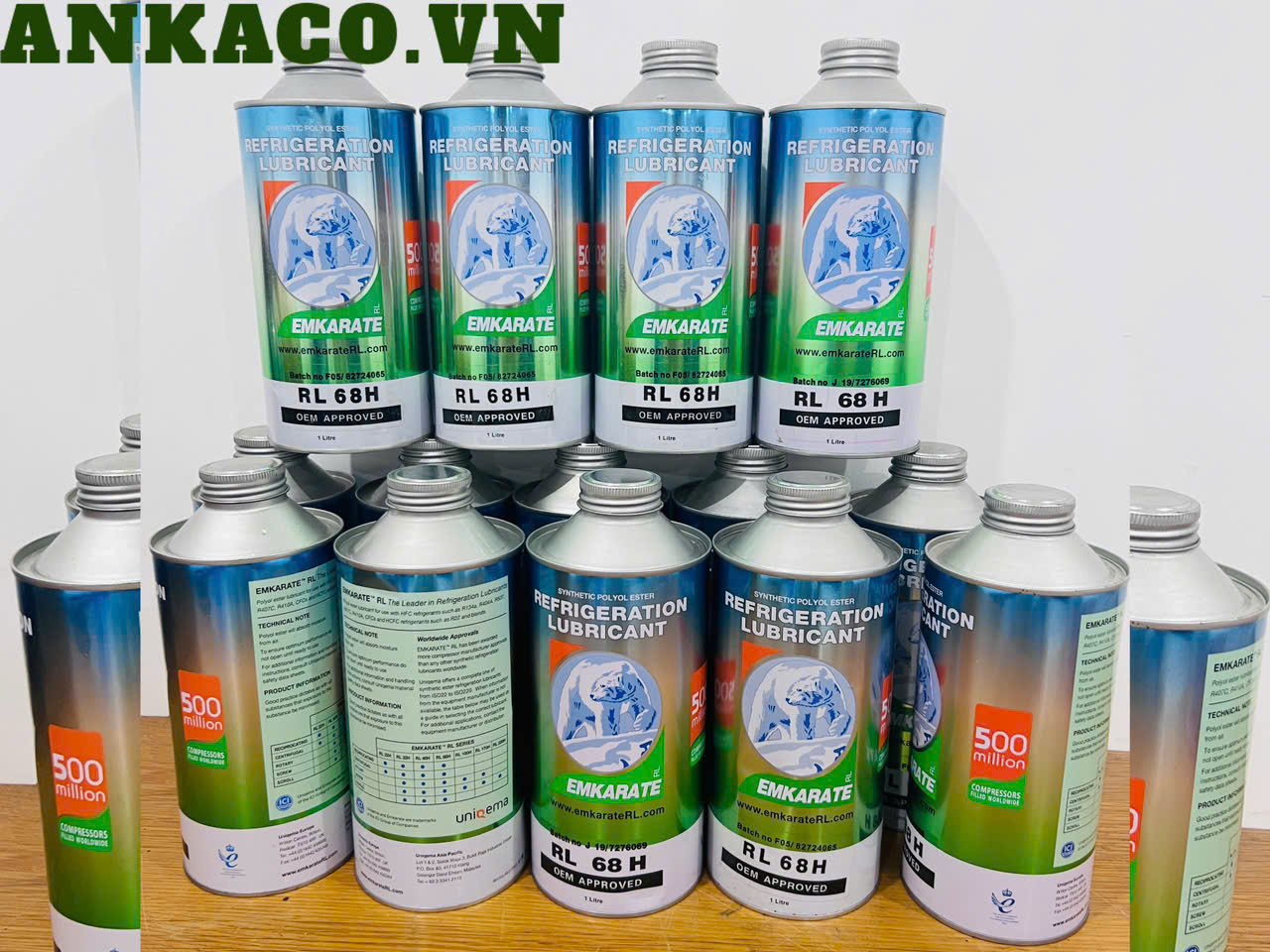 ANKACO CUNG CẤP nhớt lạnh nhớt gấu cho máy nén tại TP.HCM 0911219479