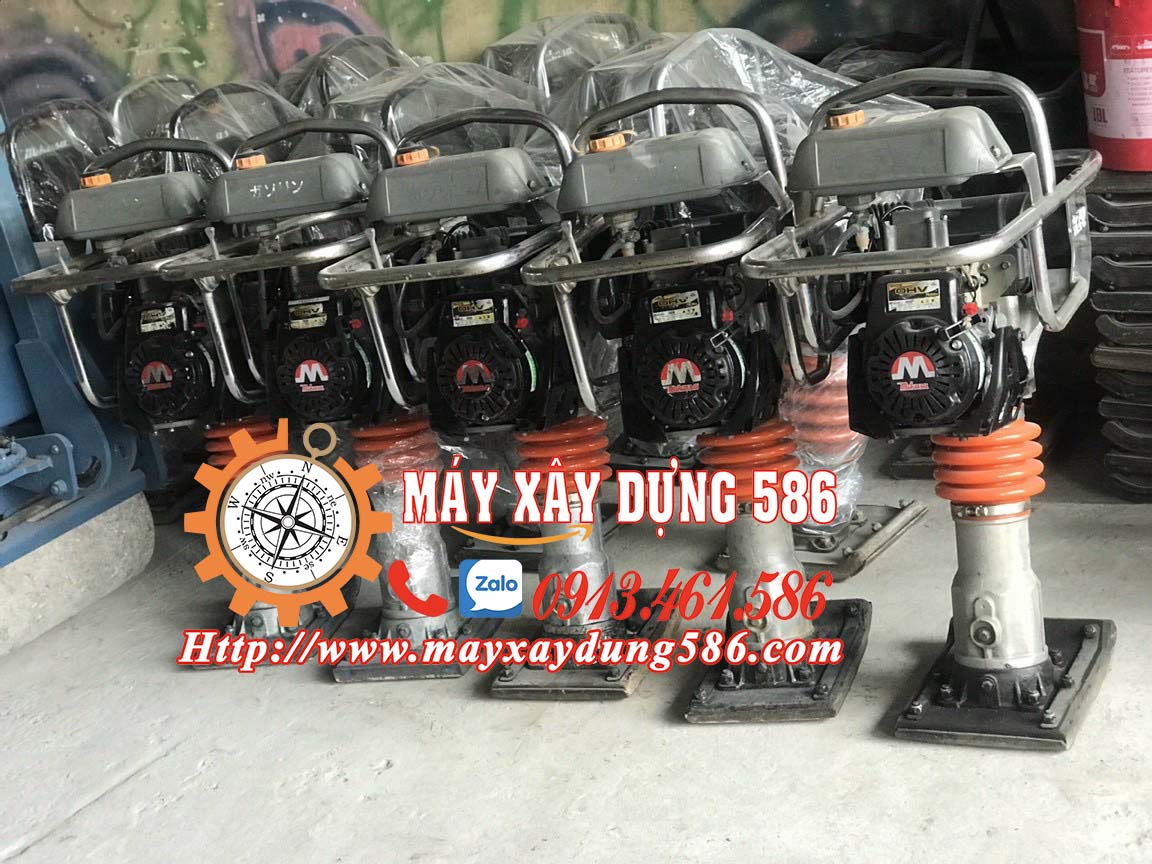 Máy đầm cóc nhật bãi MT55, MT55L, MT72 sẵn kho