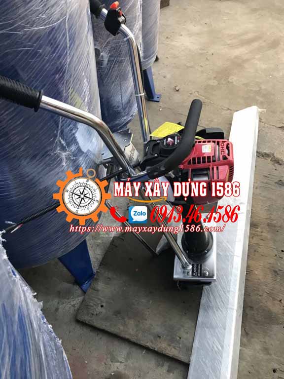 Máy đầm thước chạy xăng - chạy điện sẵn kho