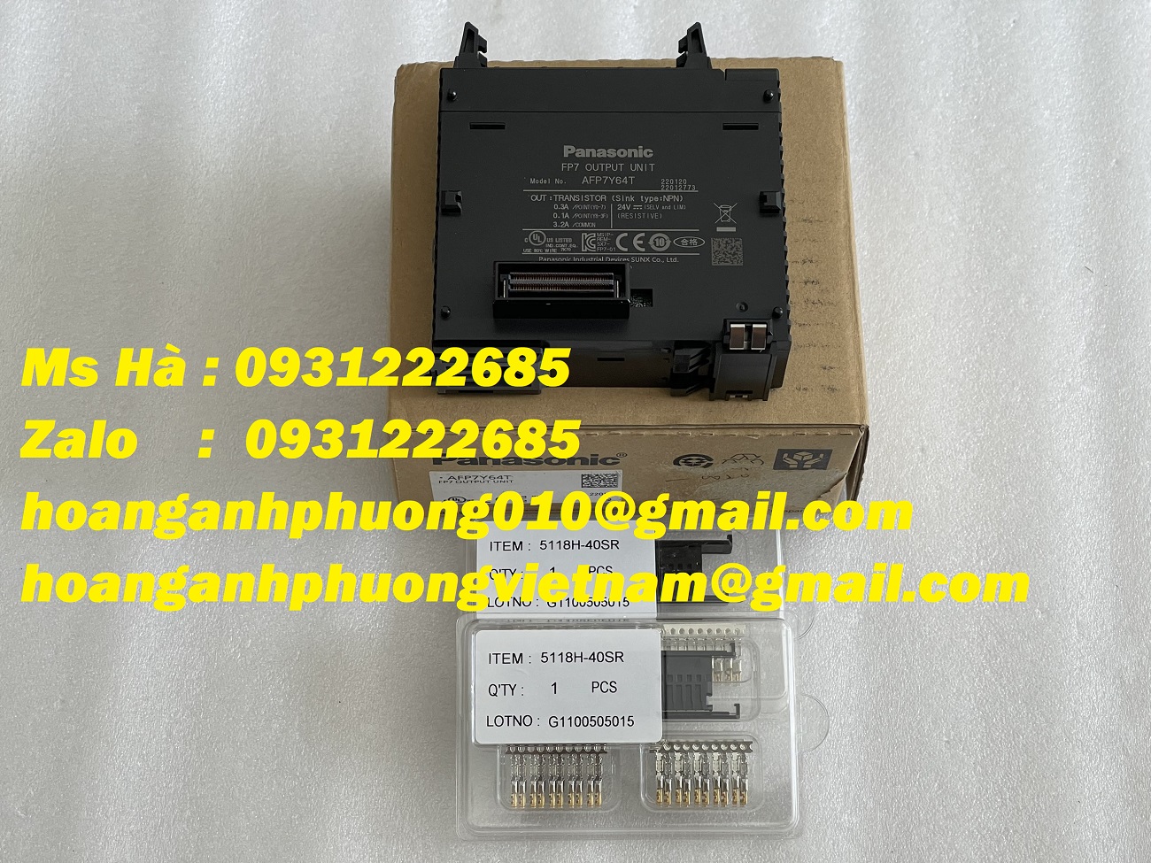 PLC AFP7Y64T panasonic - Công Ty Hoàng Anh Phương