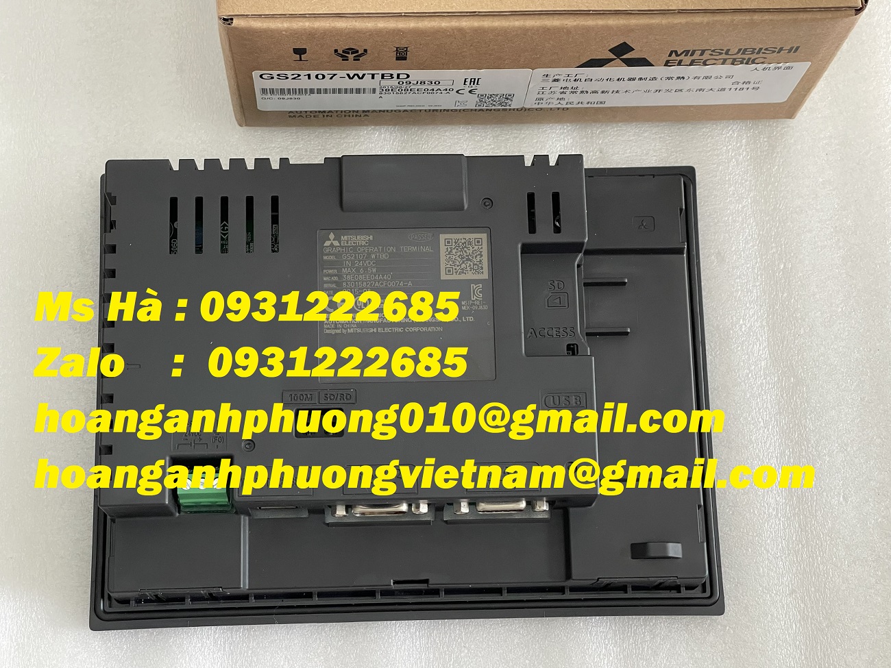 GS2107-WTBD dòng GS2000 series - hàng mới HMI