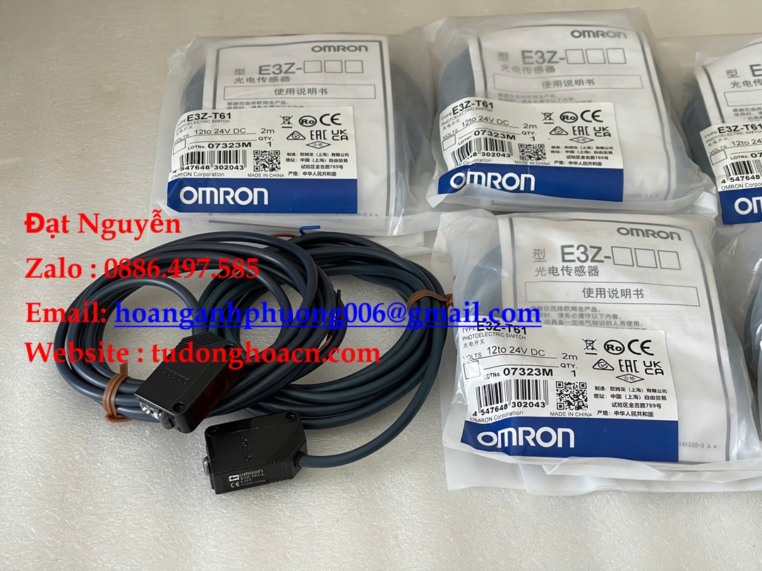 bộ cảm biến omron E3z-T61 giải pháp cảm biến quang