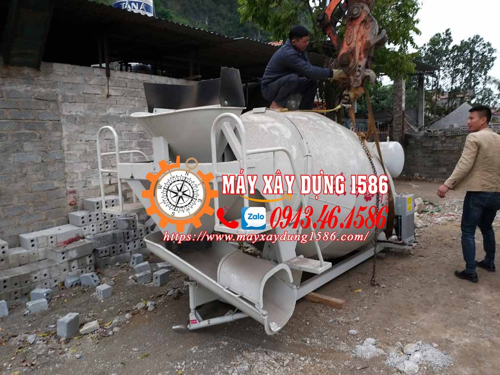 Bồn trộn bê tông mini hàng sẵn kho giá tốt