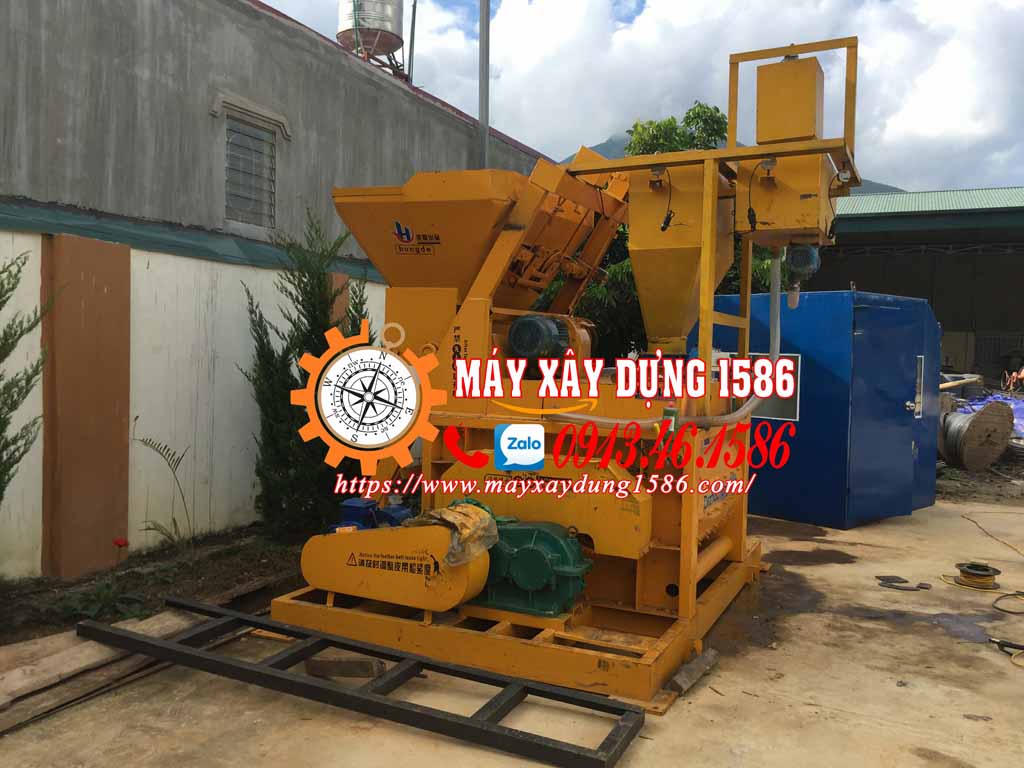 Máy trộn bê tông, trạm trộn, phụ kiện máy trộn js500