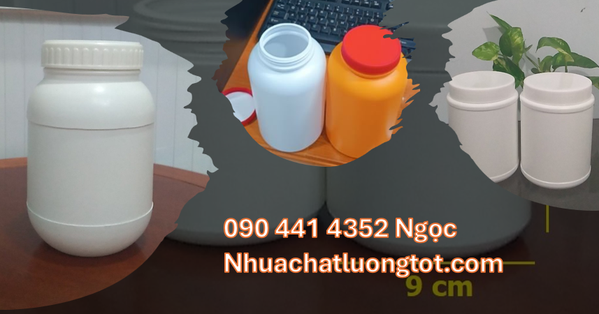 Mua hủ nhựa 50g nắp vặn, hủ nhựa 100ml, hủ nhựa 250g đựng kem nghệ