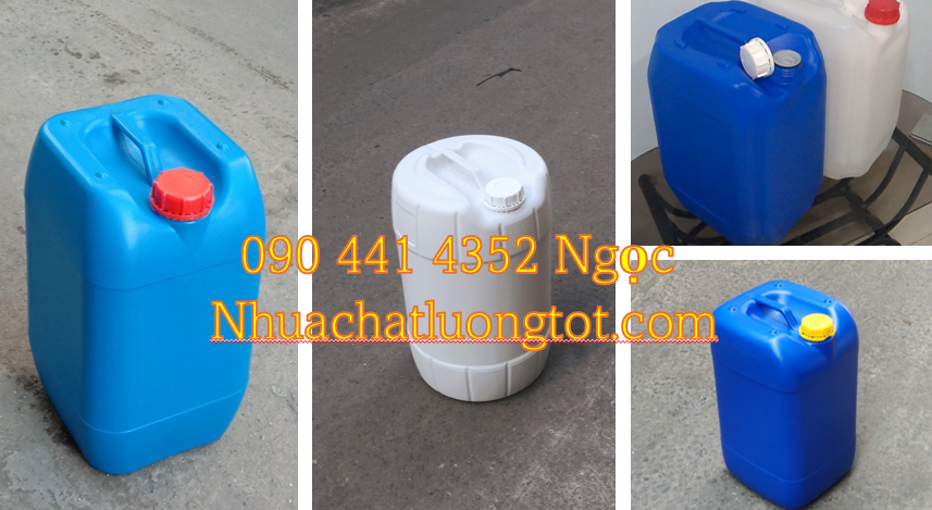 Bán can nhựa 10 lít màu đen, can nhựa 20 lít đựng thực phẩm,can nhựa