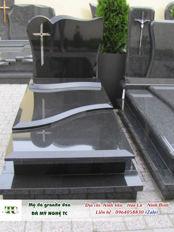 Chọn lọc những mẫu mộ đá granite đẹp lắp tại Quảng NInh