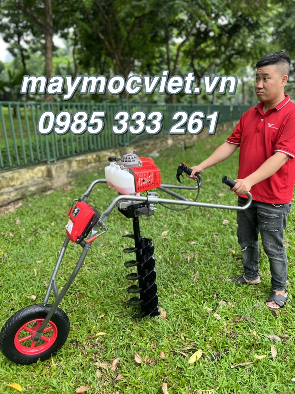 Máy khoan đất trồng cây ăn quả Turbo TBK68