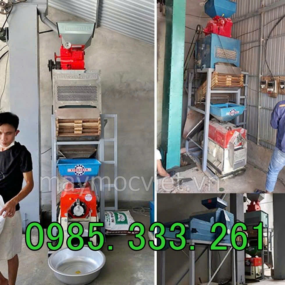 Hệ thống máy xay xát gạo liên hoàn Vinmax VMX1050