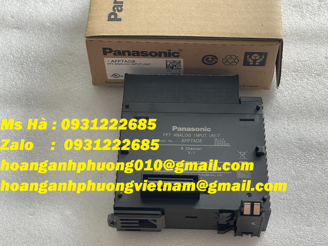 Dòng FP7 series AFP7AD8 panasonic - nhập mới mô đun