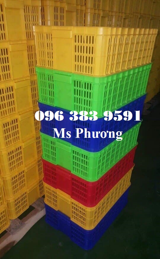 Sóng nhựa sọt nhựa dùng trong may mặc, hải sản,... / 0963839591 Phương