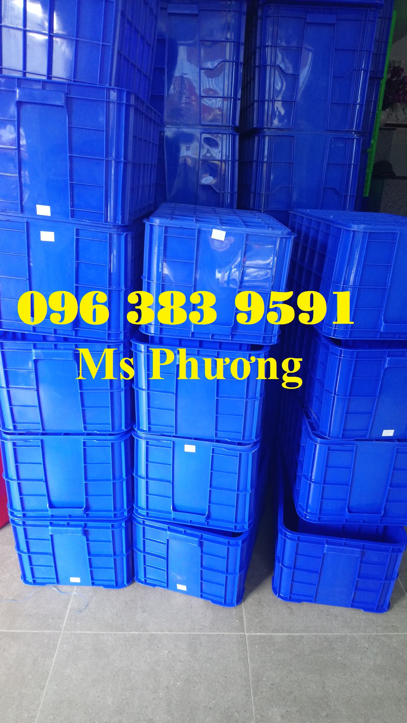 Sóng nhựa sọt nhựa dùng trong may mặc, hải sản,... / 0963839591 Phương